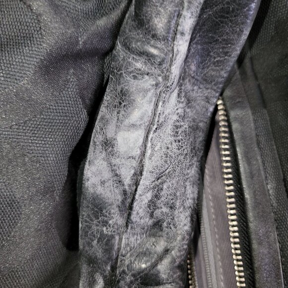 PRICE DROP Coach 13439 Black Leather With Signature C Fabric and Shoulder Bag - Picture 4 of 4